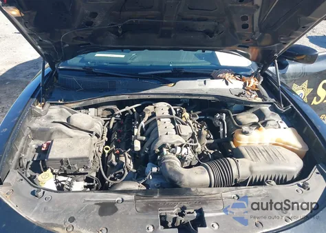 2017 Dodge Charger Police Rwd из США, поврежденный, VIN 2C3CDXAT6HH625064